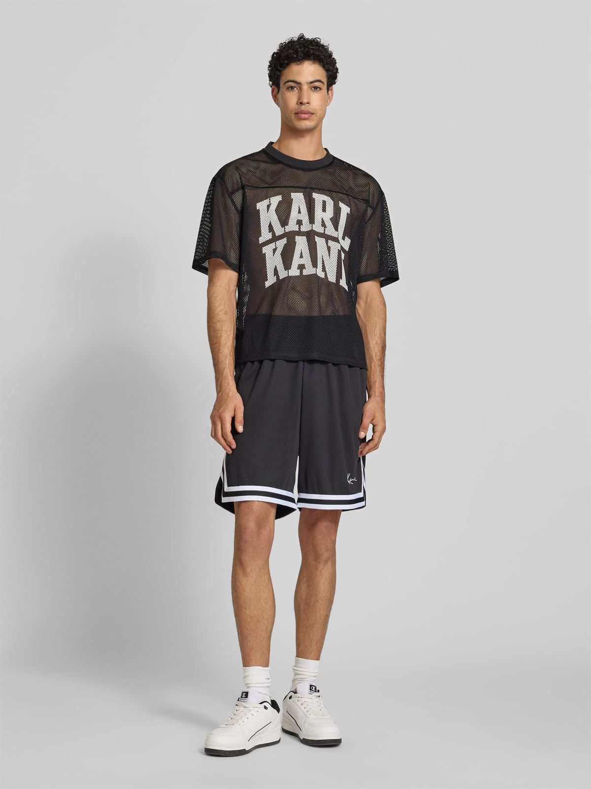 Camiseta Karl Kani Black Heritage KA9794 9D00010799 - Imagen 1