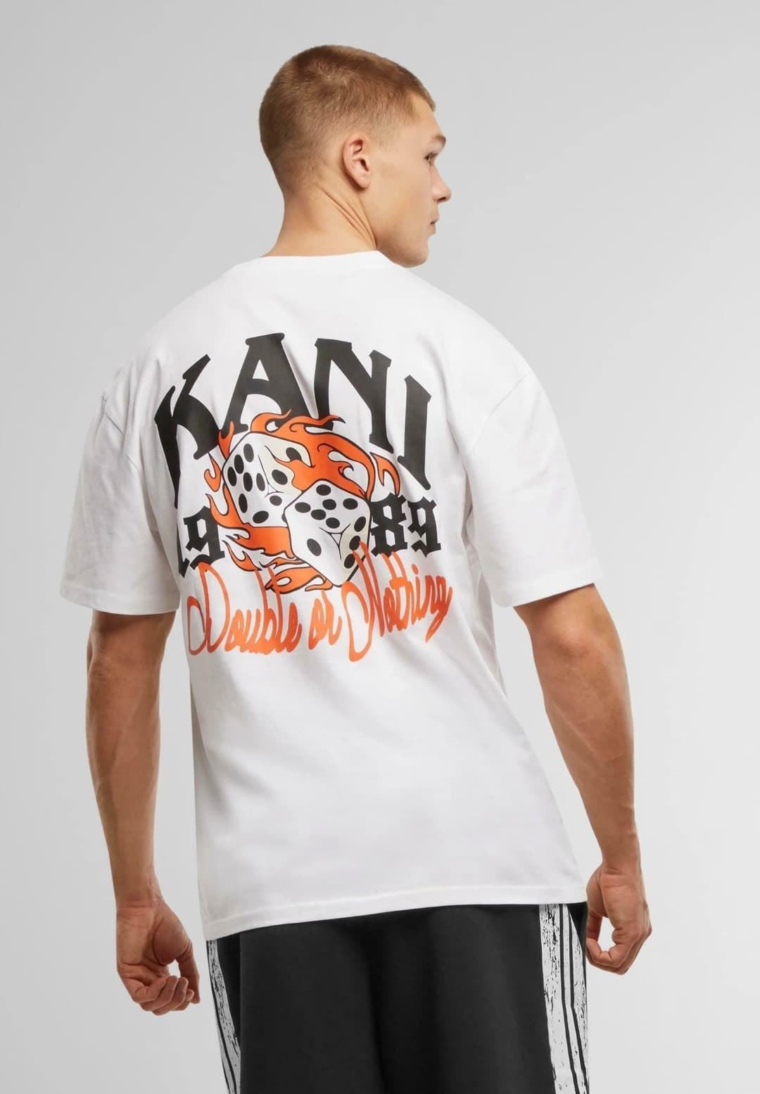 Camiseta Karl Kani Dice Print White PD00007553 - Imagen 4