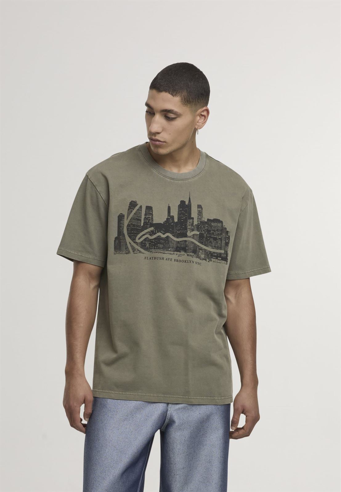 Camiseta Karl Kani Green KA9781 PD00010786 - Imagen 1