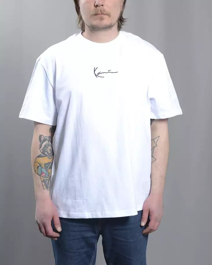 Camiseta KARL KANI KK Signature Tee White 6060585 - Imagen 1