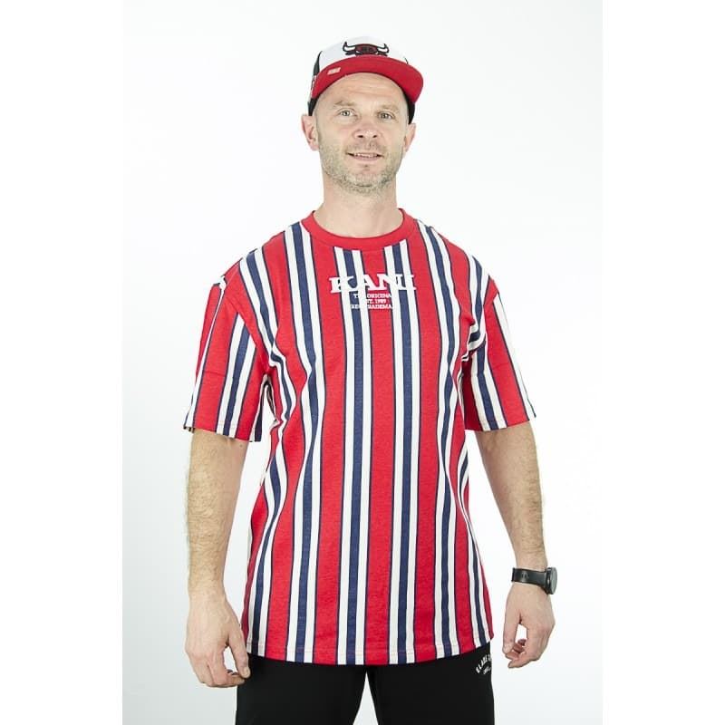 Camiseta Karl Kani KM241-034-1 6069093 RETRO STRIPED TEE Multicolor - Imagen 2