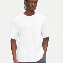 Camiseta KARL KANI PD00005363 Small signature essential white - Imagen 1
