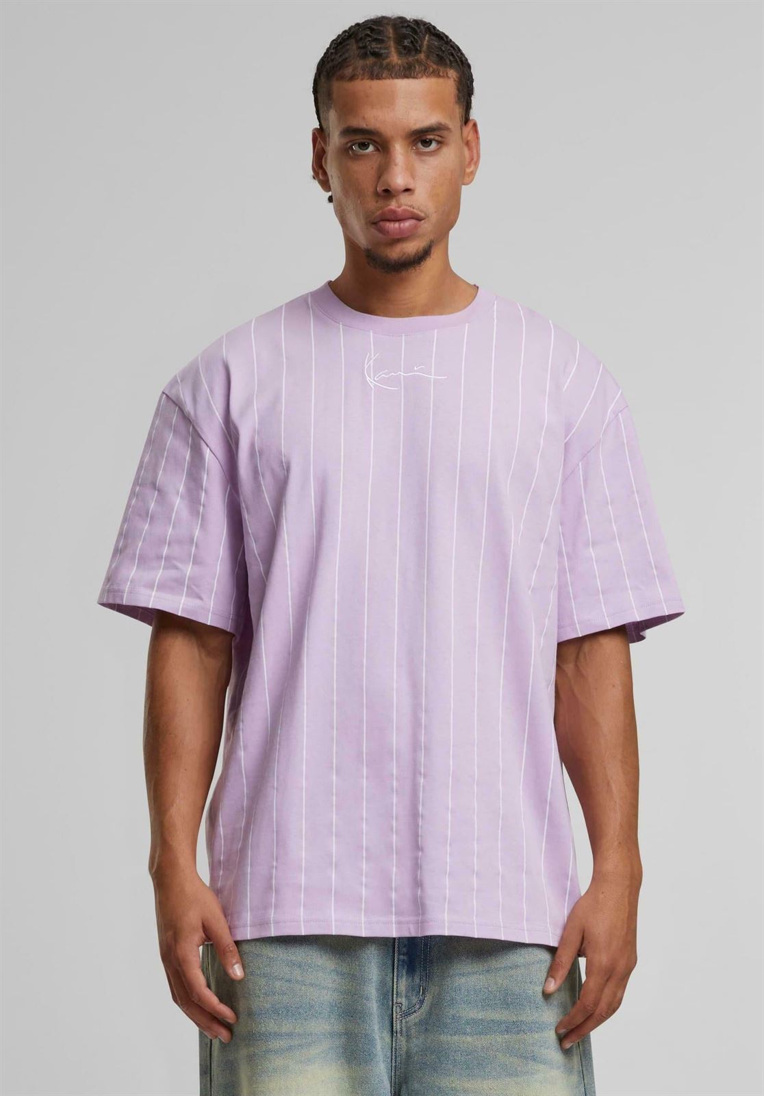 Camiseta KARL KANI PD00005364 Small Signature Essential violet - Imagen 1