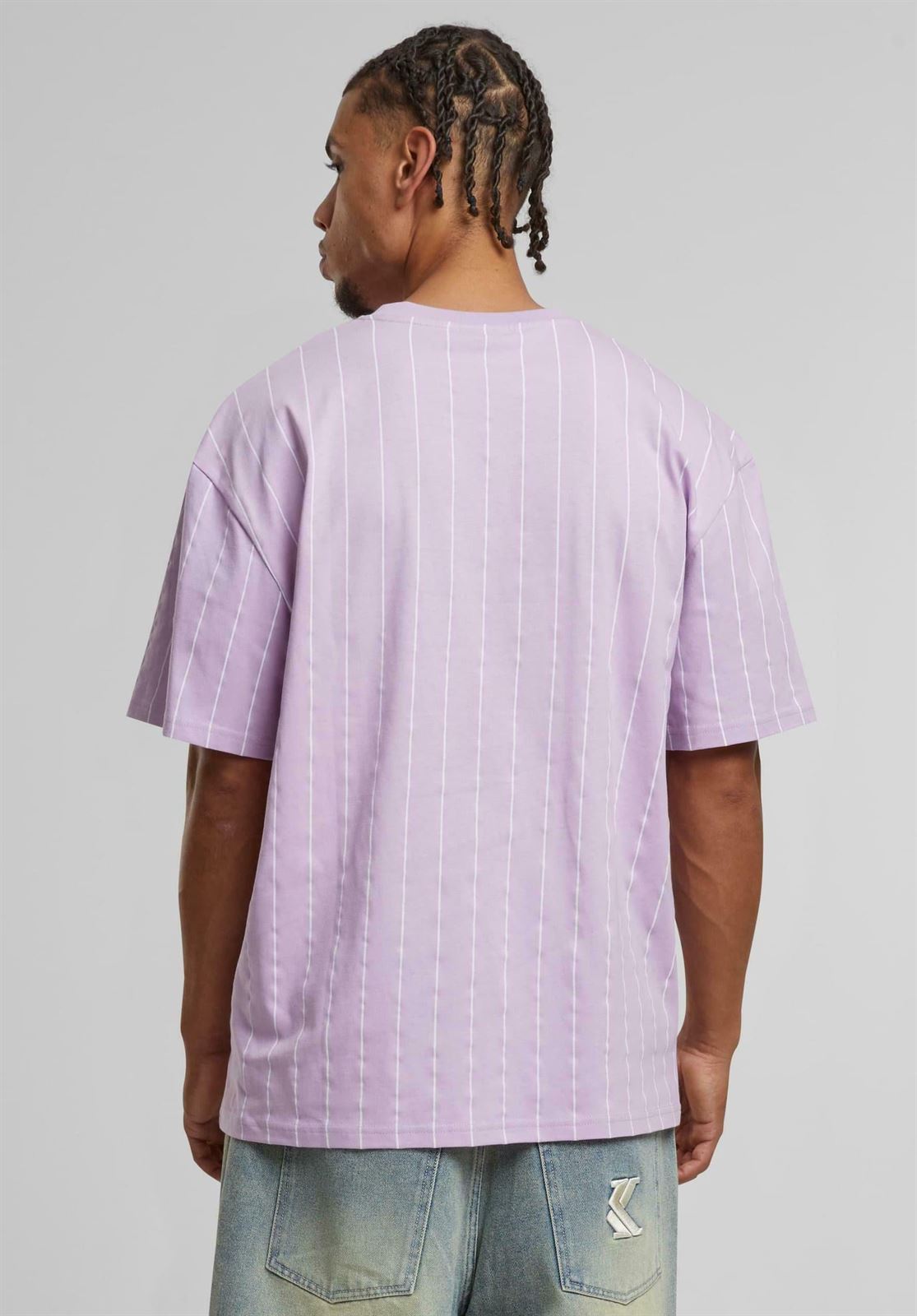 Camiseta KARL KANI PD00005364 Small Signature Essential violet - Imagen 2
