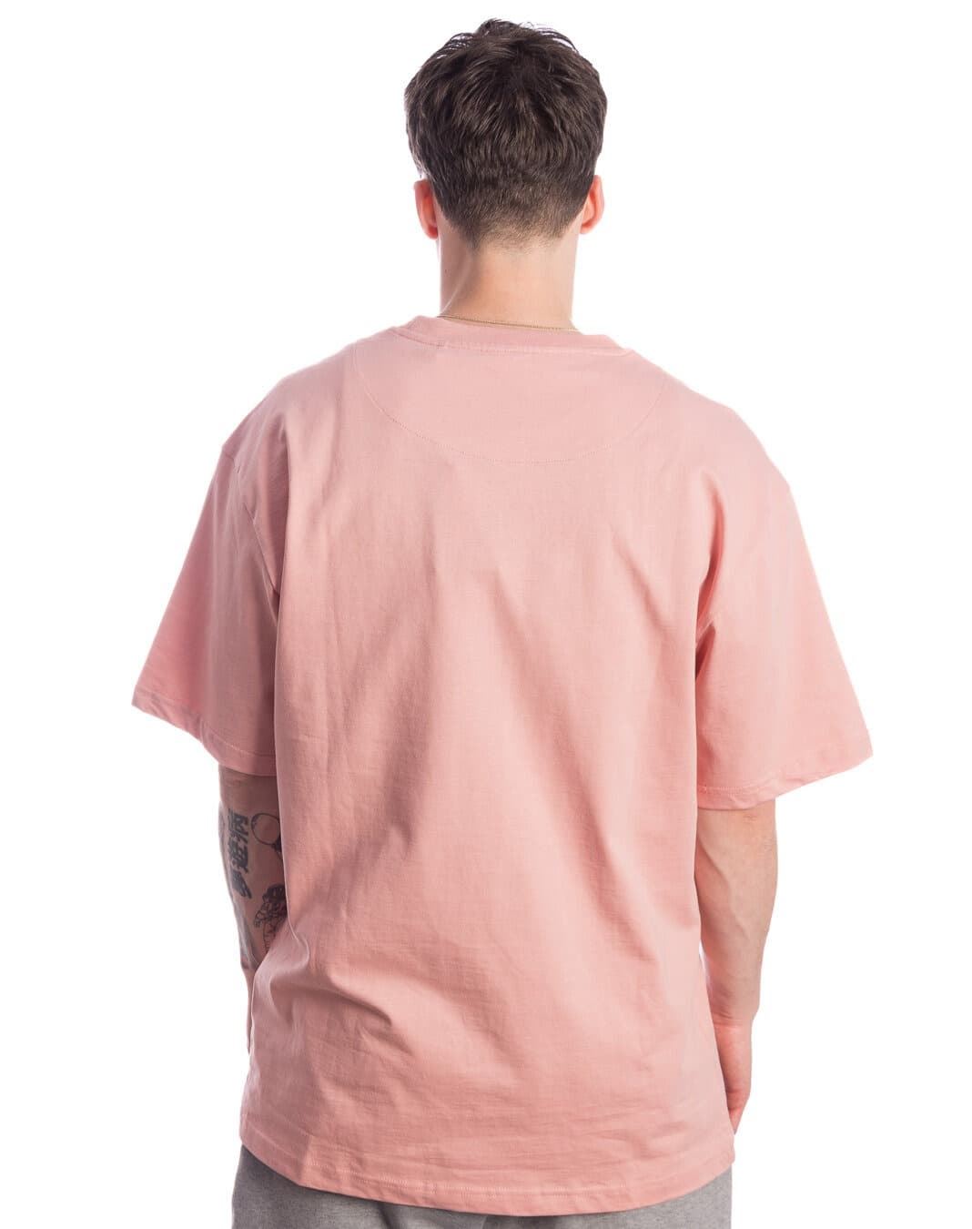 Camiseta KARL KANI PD00014026 Small Signature Essential pink - Imagen 3