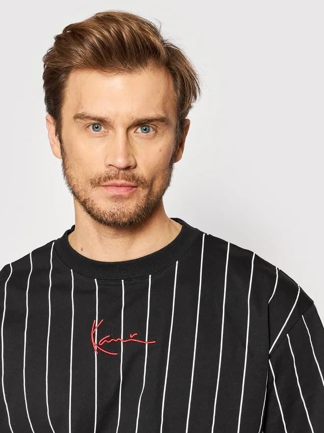 Camiseta Karl Kani Small Signature Black 6030153 - Imagen 3