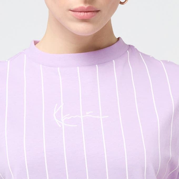Camiseta Karl Kani Small Signature Esse Violet PD00005463 - Imagen 3