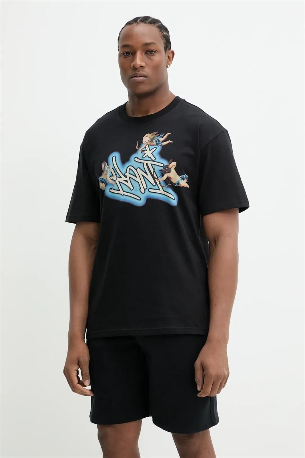 Camiseta Karl Kani Woven Signature Airb black 60300352 - Imagen 1