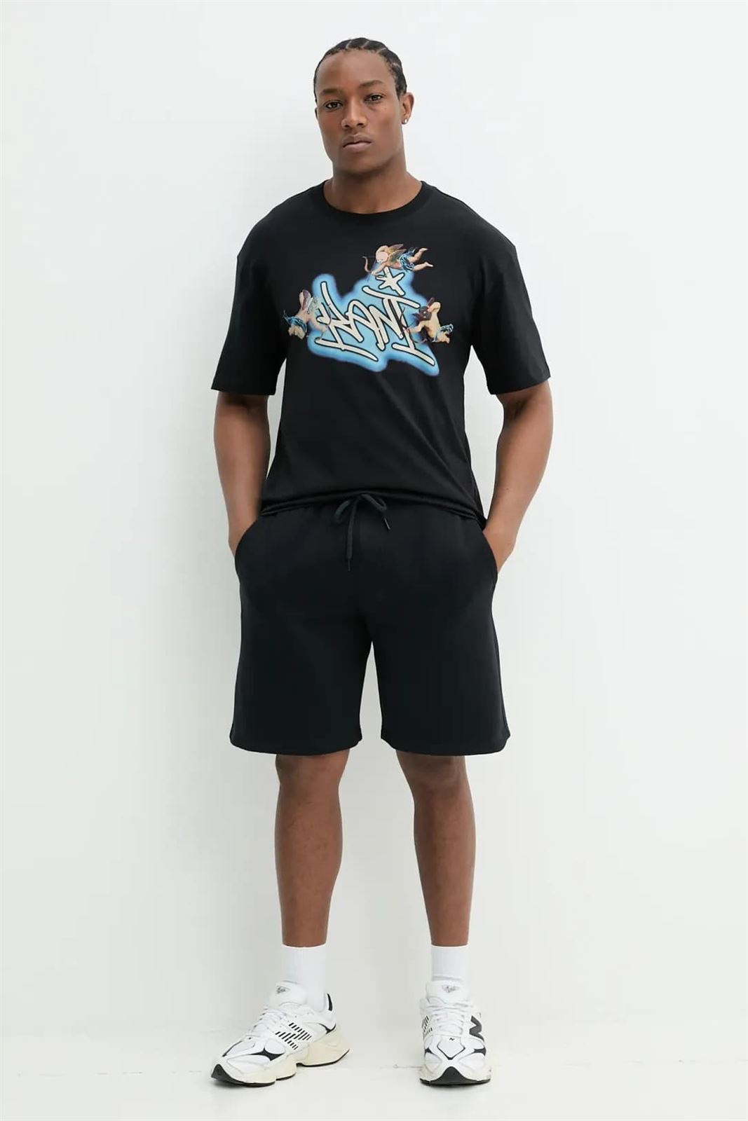 Camiseta Karl Kani Woven Signature Airb black 60300352 - Imagen 2