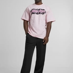 Camiseta Karl Kani Woven Signature Kani pink 60300354 - Imagen 2
