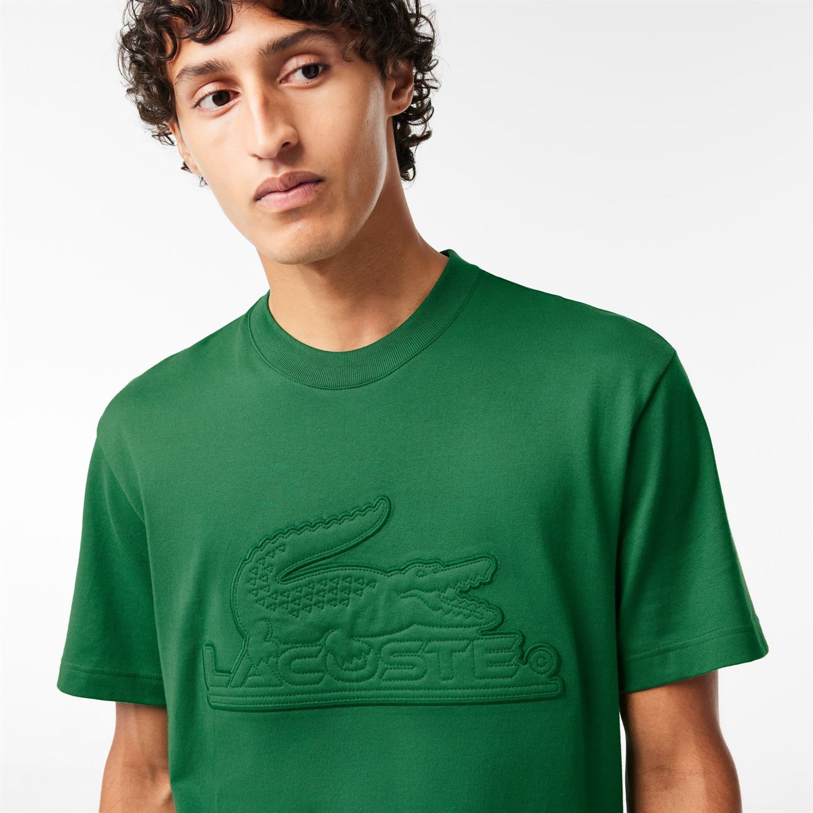 Camiseta Lacoste RH2104 00 CNQ roquette - Imagen 2