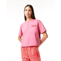 Camiseta LACOSTE TF5599 00 2R3 rosa - Imagen 1