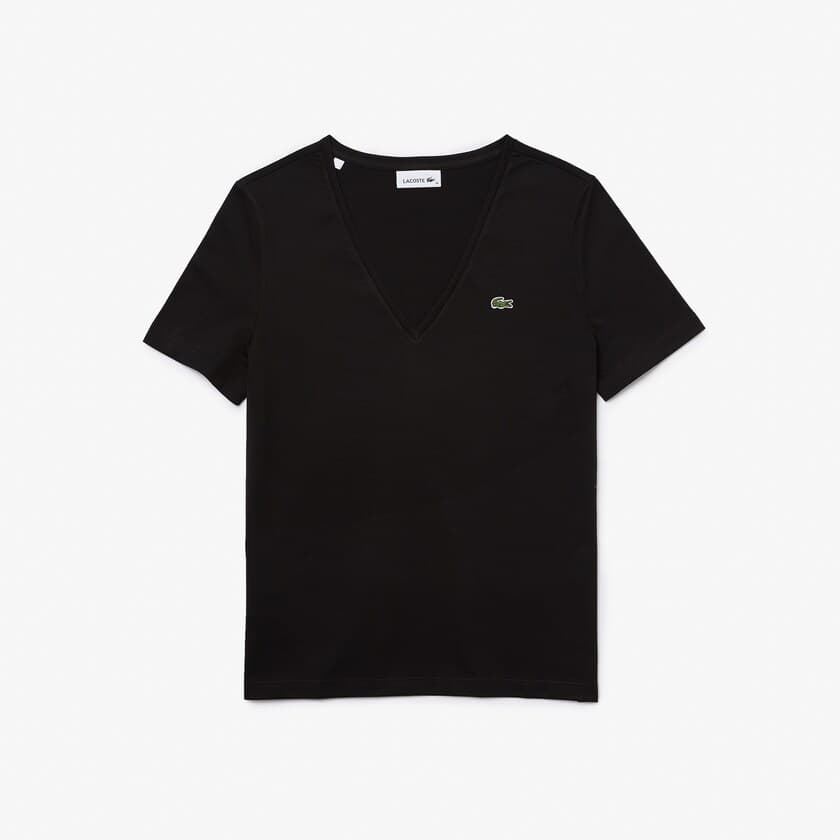 Camiseta Lacoste TF8391 00 031 negro - Imagen 3