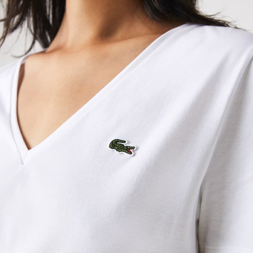 Camiseta Lacoste TF8392 00 001 blanco - Imagen 2