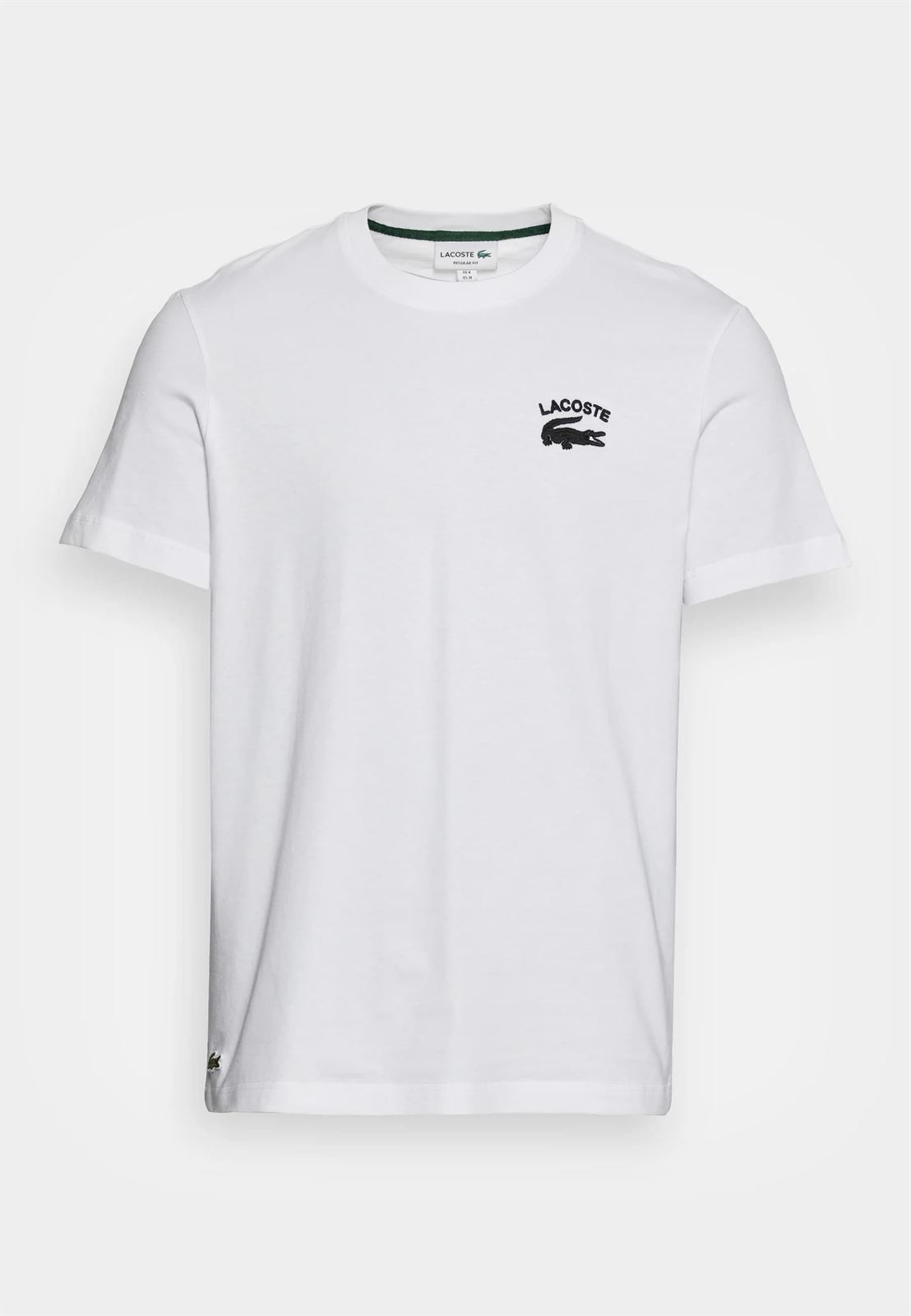 Camiseta LACOSTE TH0322 00 001 blanc - Imagen 1