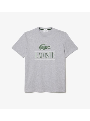 Camiseta Lacoste TH1218 00 CCA gris - Imagen 1