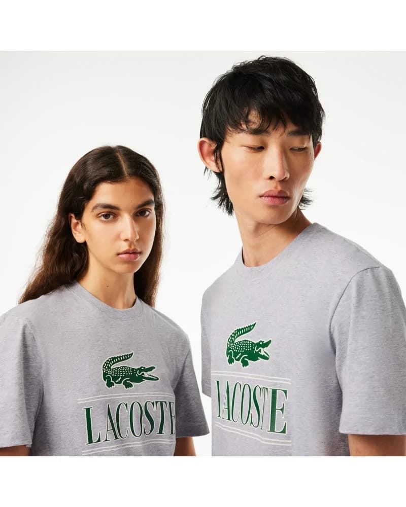 Camiseta Lacoste TH1218 00 CCA gris - Imagen 2