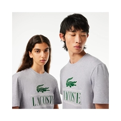 Camiseta Lacoste TH1218 00 CCA gris - Imagen 2