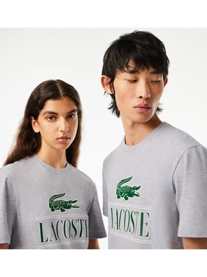 Camiseta Lacoste TH1218 00 CCA gris - Imagen 2