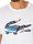 Camiseta Lacoste TH1801 00 001 BLANC - Imagen 2