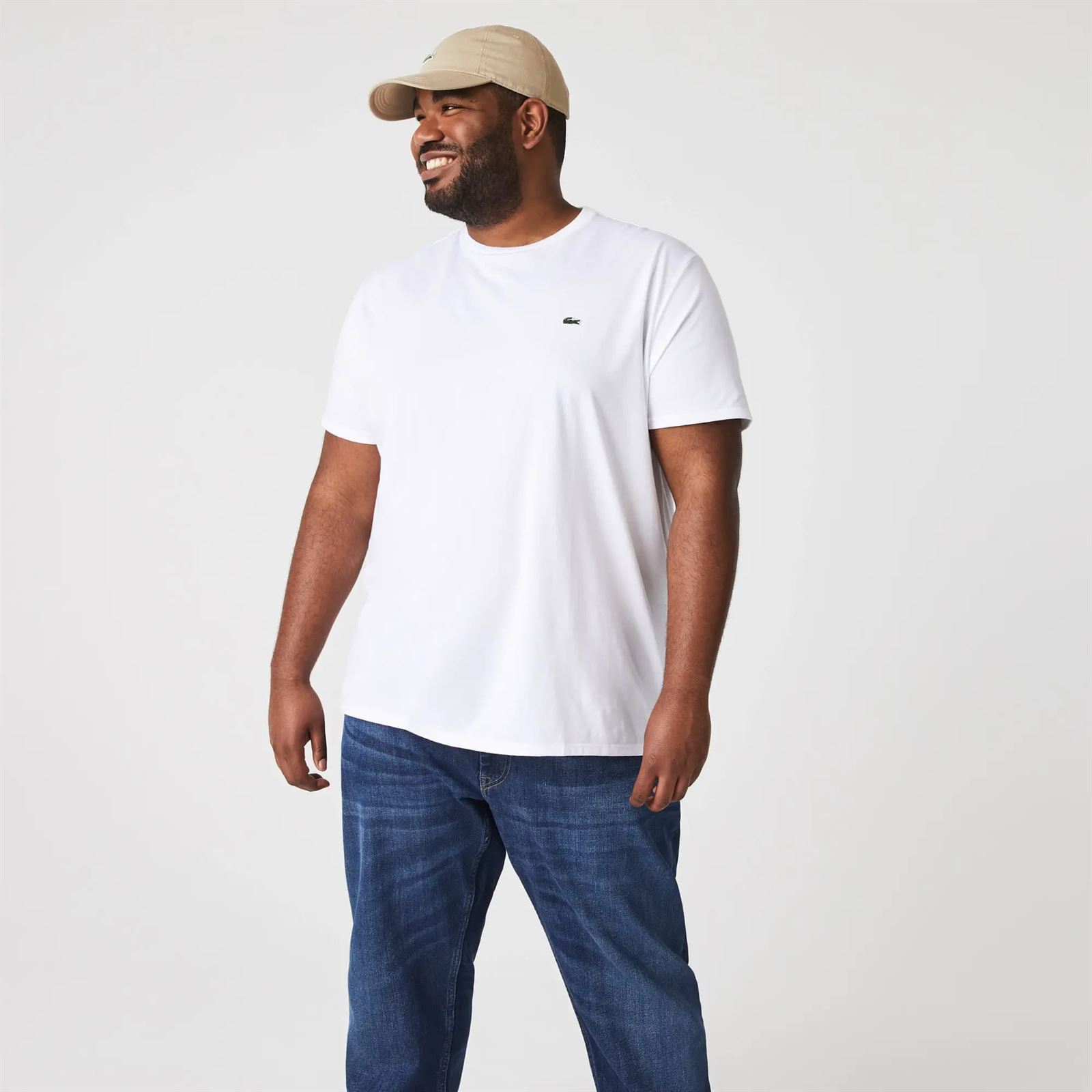 Camiseta Lacoste TH2038 00 001 blanco - Imagen 3