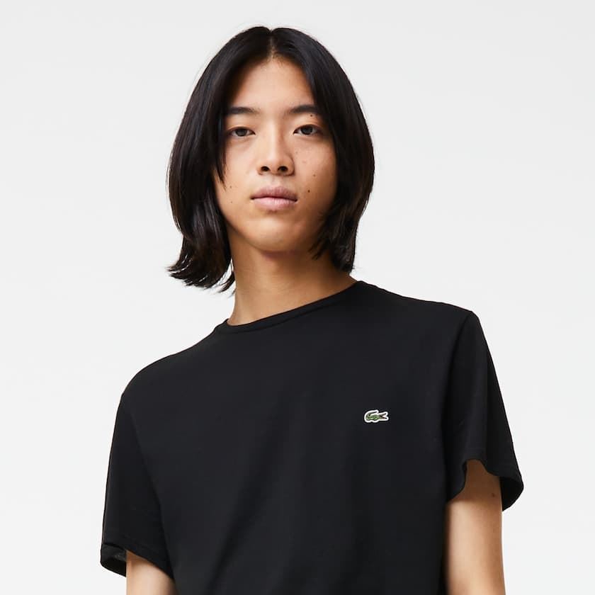 Camiseta Lacoste TH2038 00 031 negro - Imagen 2