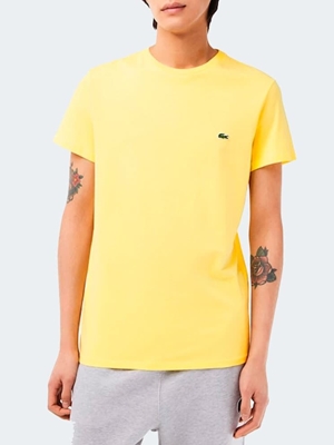 Camiseta Lacoste TH2038 00 107 amarillo - Imagen 2
