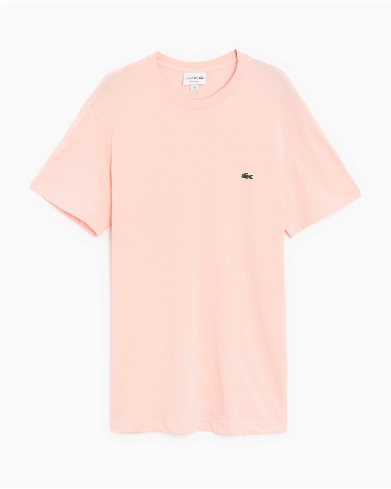 Camiseta LACOSTE TH2038 00 KF9 rosa - Imagen 1