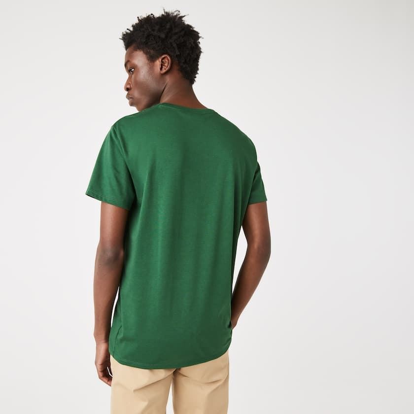 Camiseta Lacoste TH2038 00 LGF verde - Imagen 3