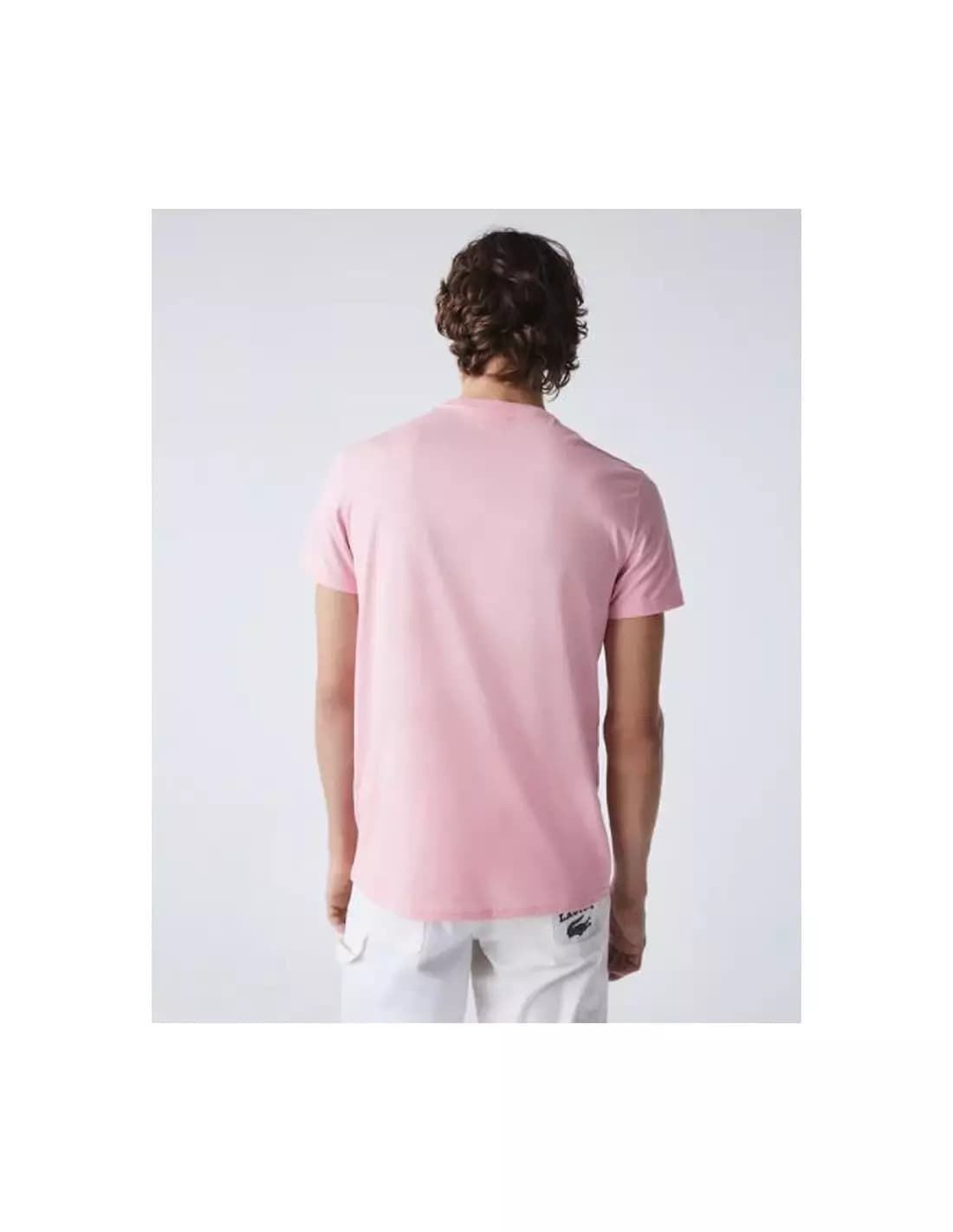 Camiseta Lacoste TH2038 00 T03 flamant - Imagen 2