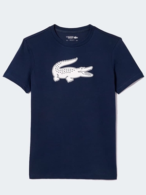Camiseta LACOSTE TH2042 00 525 marine/blanc - Imagen 1
