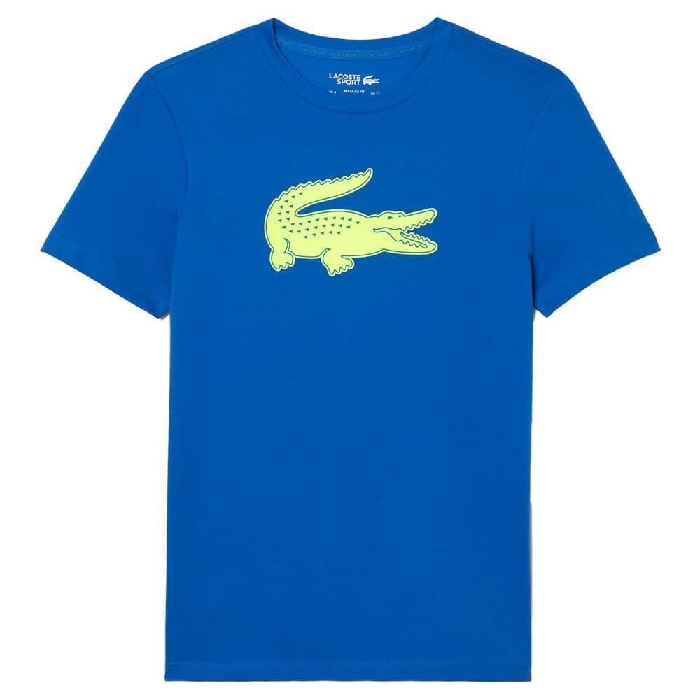 Camiseta LACOSTE TH2042 00 ETQ royaume/ jaune electrique - Imagen 1