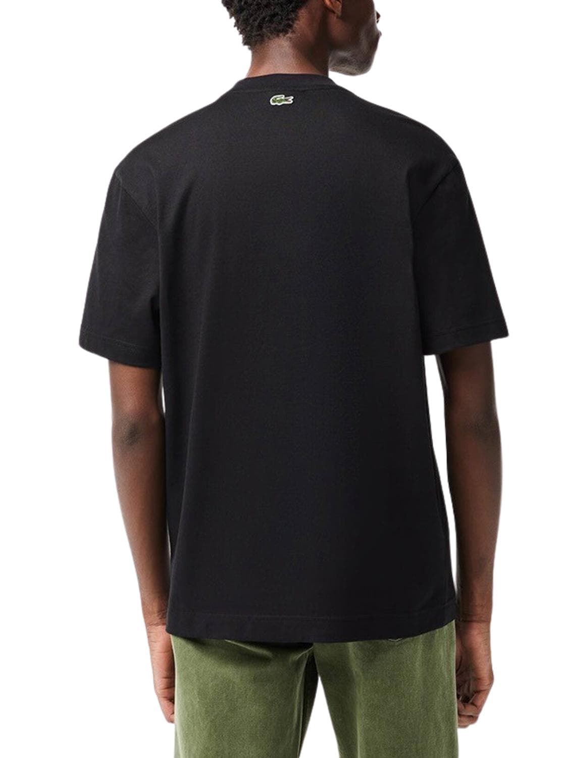 Camiseta Lacoste TH2059 00 031 noir - Imagen 2