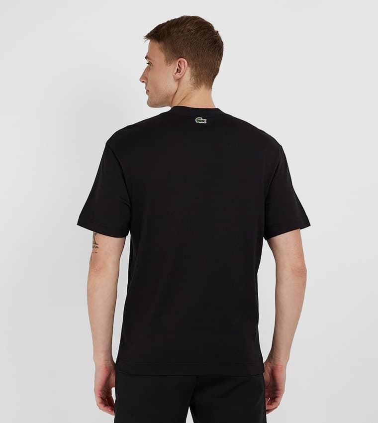 Camiseta Lacoste TH2059 00 031 noir - Imagen 2