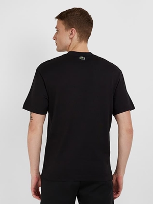 Camiseta Lacoste TH2059 00 031 noir - Imagen 2