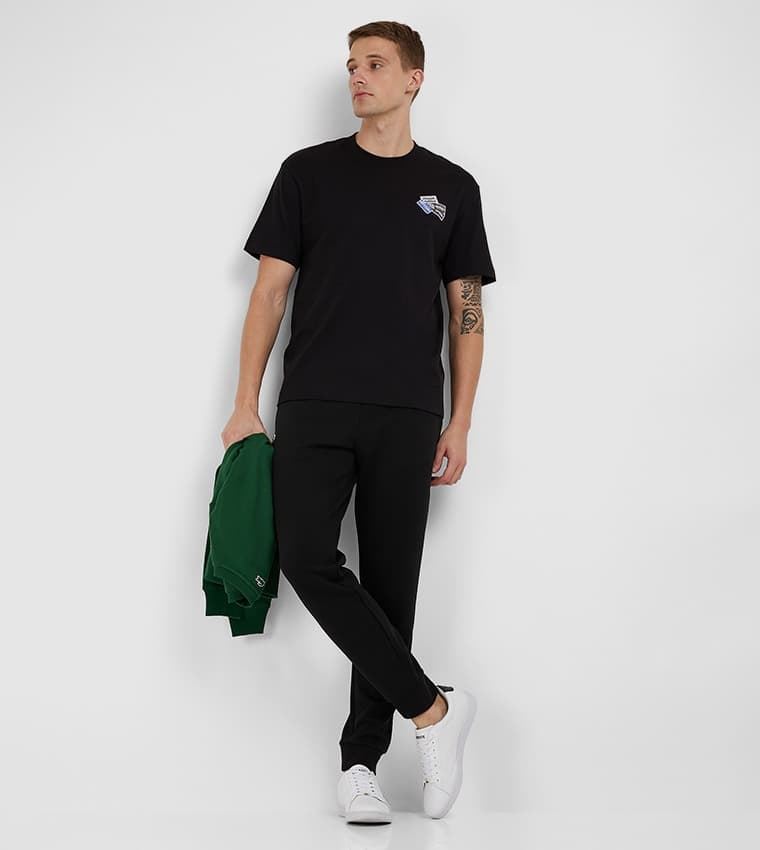 Camiseta Lacoste TH2059 00 031 noir - Imagen 4