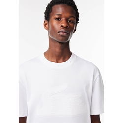 Camiseta Lacoste TH2104 00 001 blanc - Imagen 2