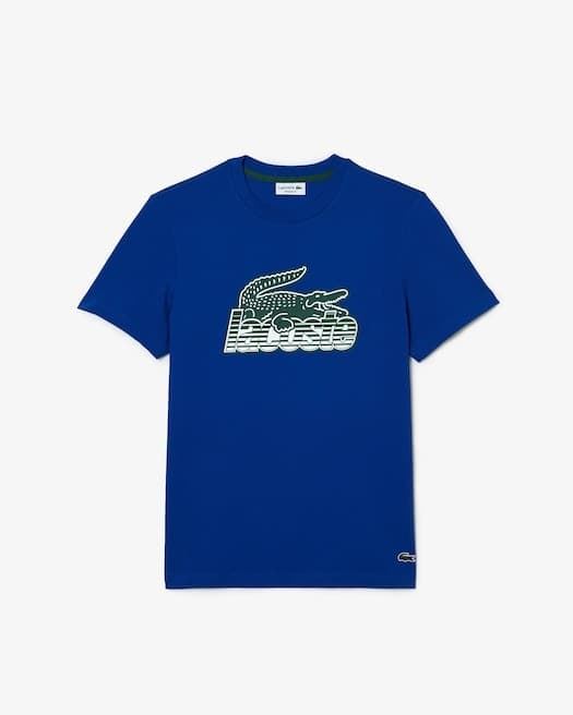 Camiseta LACOSTE TH5070 00 JQ0 cobalt - Imagen 5
