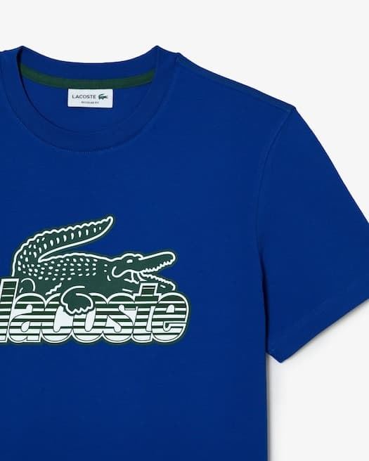 Camiseta LACOSTE TH5070 00 JQ0 cobalt - Imagen 6