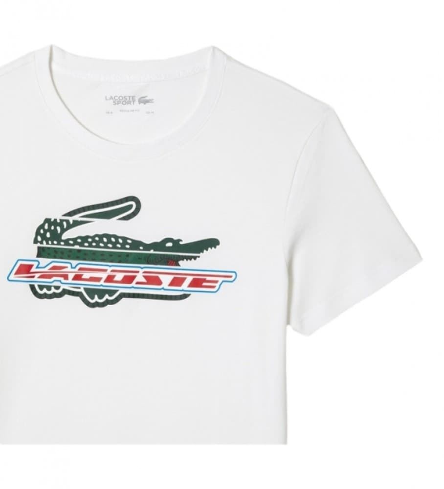 Camiseta LACOSTE TH5156 00 001 blanco - Imagen 2