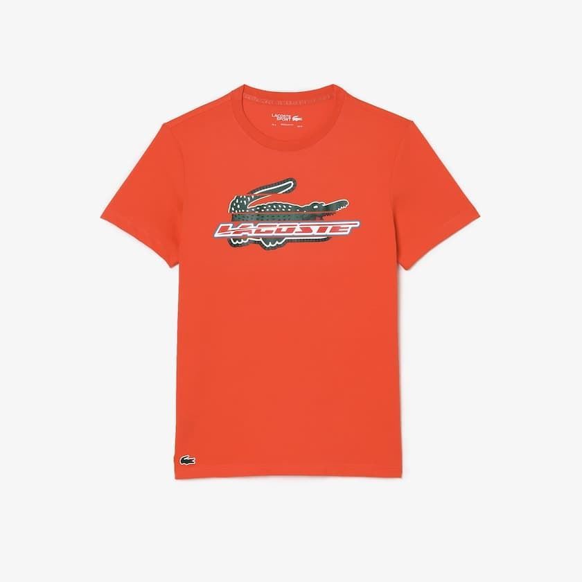 Camiseta LACOSTE TH5156 00 02K naranja - Imagen 2