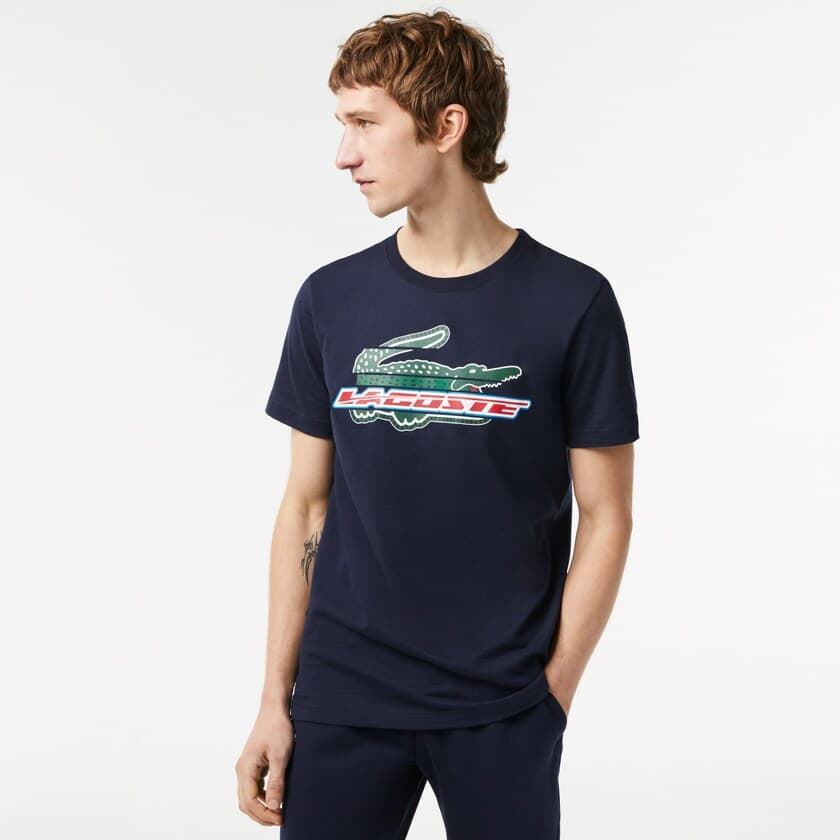 Camiseta LACOSTE TH5156 00 166 marine - Imagen 1