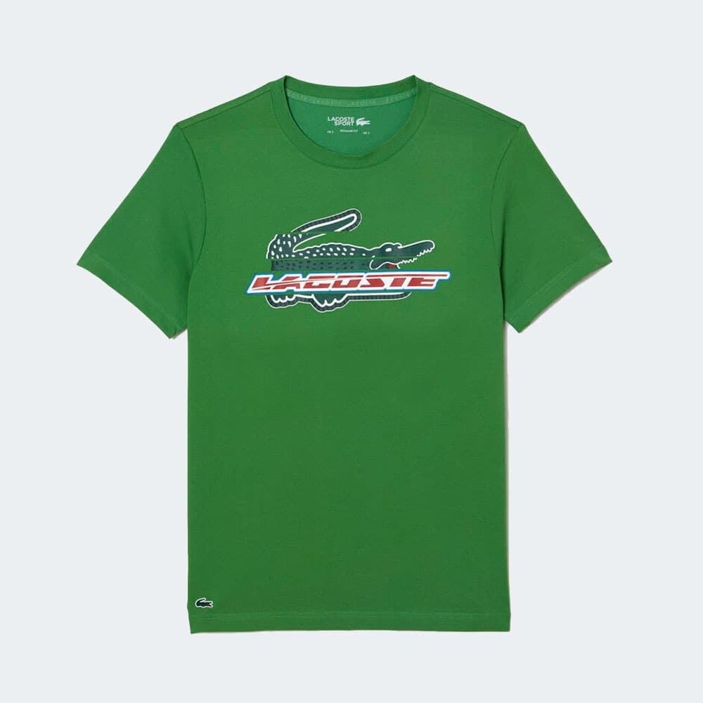 Camiseta LACOSTE TH5156 00 L94 verde - Imagen 1