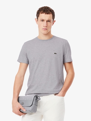 Camiseta Lacoste TH6709 00 CCA silver chine - Imagen 1