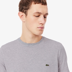Camiseta Lacoste TH6709 00 CCA silver chine - Imagen 2