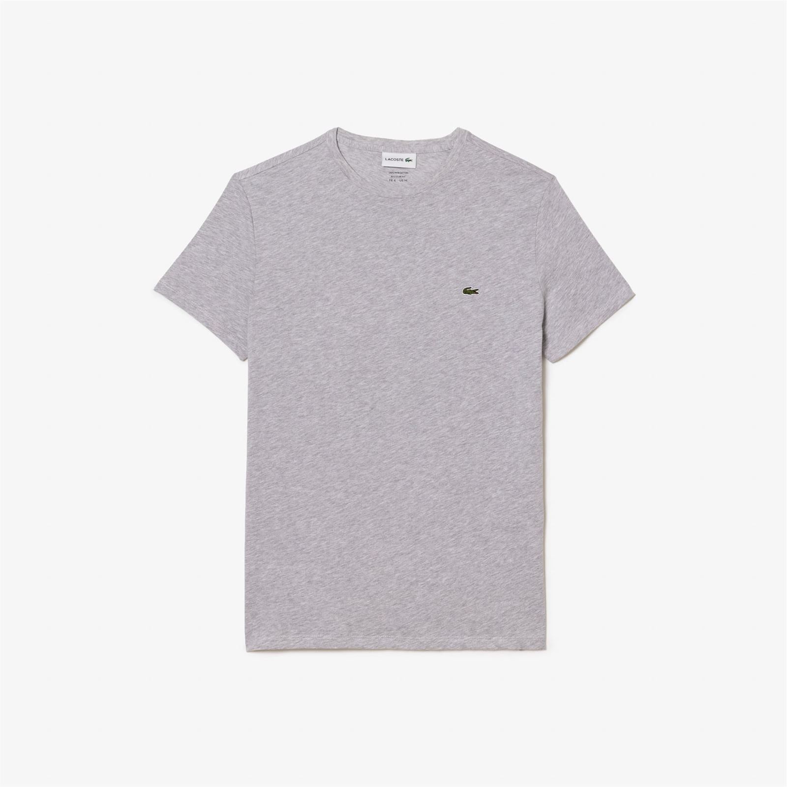 Camiseta Lacoste TH6709 00 CCA silver chine - Imagen 5