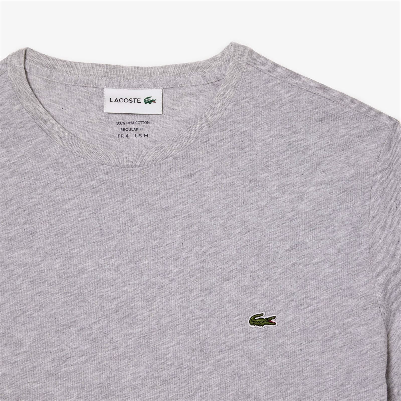 Camiseta Lacoste TH6709 00 CCA silver chine - Imagen 6