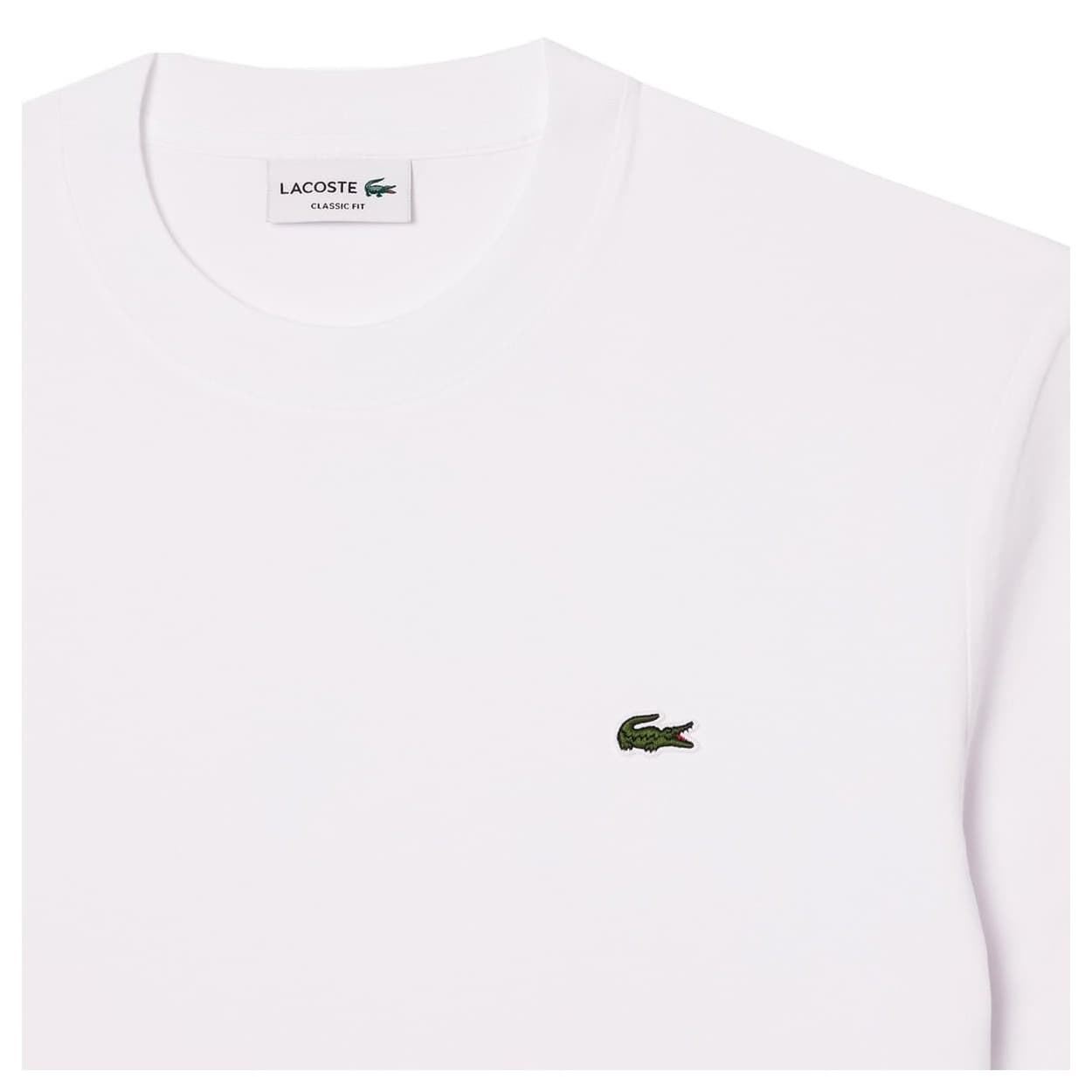 Camiseta Lacoste TH7318 00 001 blanc - Imagen 2