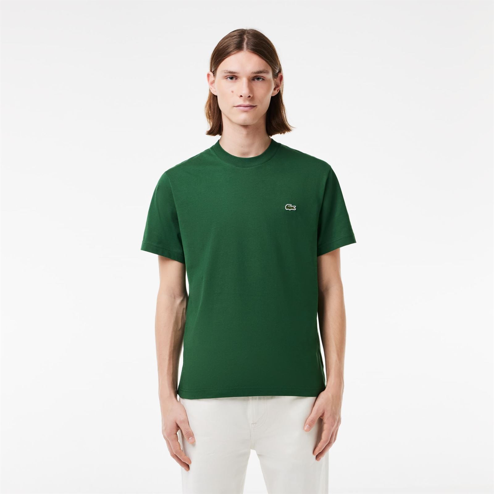 Camiseta Lacoste TH7318 00 132 vert - Imagen 1