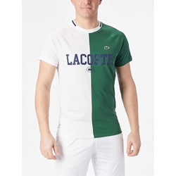 Camiseta Lacoste TH7538 00 737 blanc/vert - Imagen 1